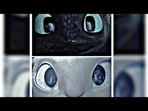 Happy Valentine's Day! || Toothless X Light fury || edit~