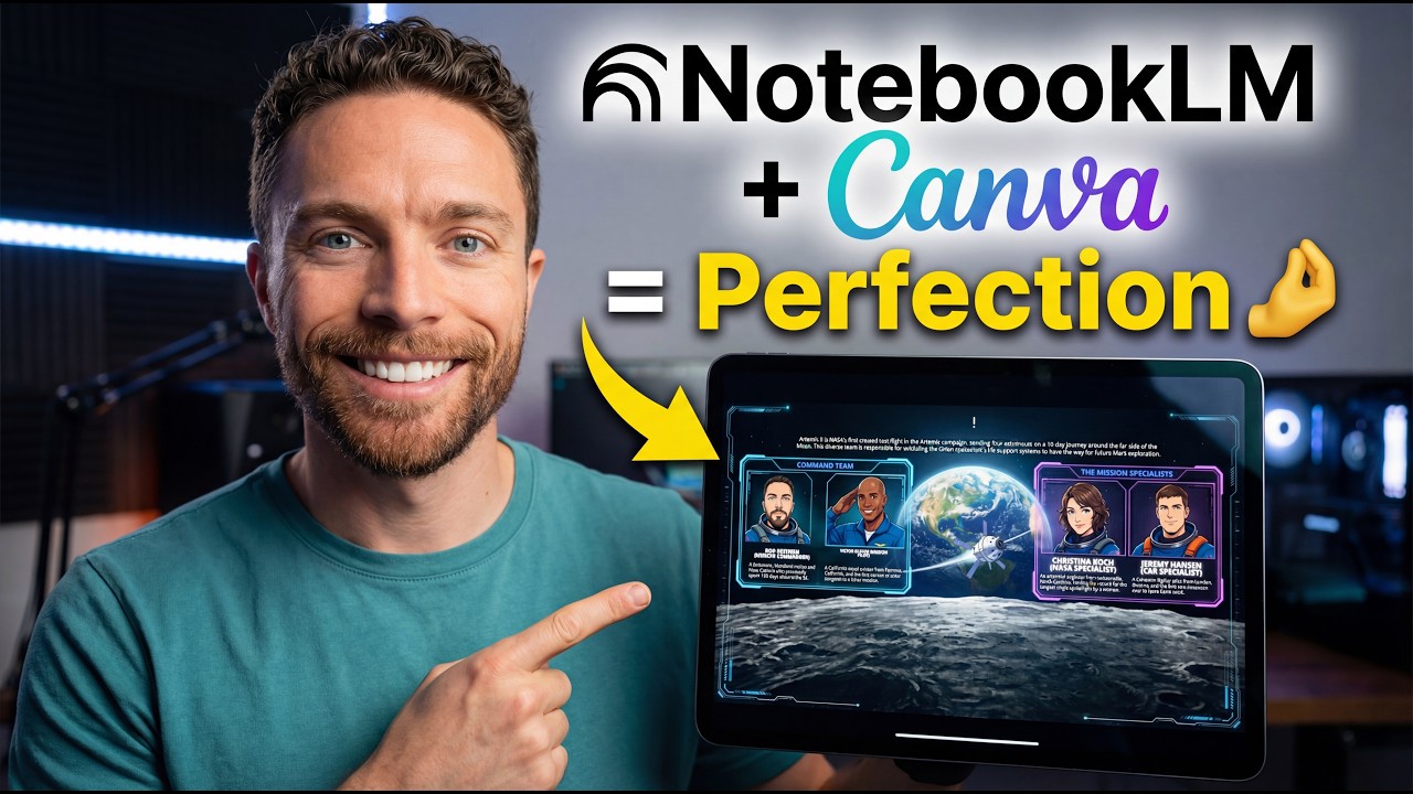NotebookLM + Canva 'Magic Layers' = Wow!