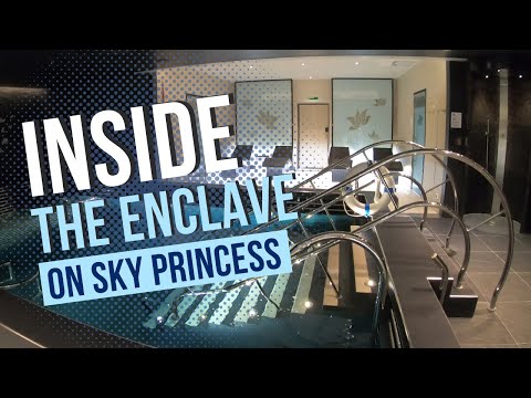Tour of The Enclave on Sky Princess