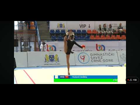 Andela VUKOVIC MONTENEGRO - Ball AA - FIG Balkan Cup 2024
