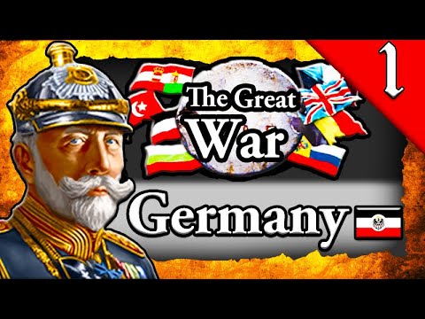 RISE OF GERMANY! The Great War Mod: WW1 Total War: Germany Campaign Gameplay #1