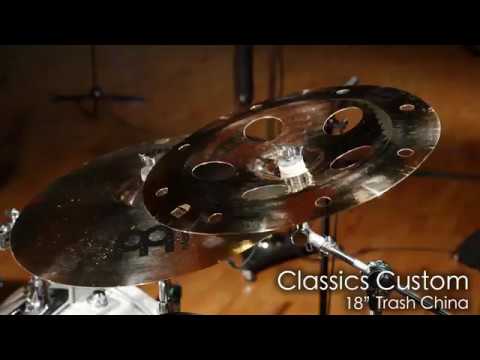 Meinl Cymbals Classics Custom Trash Crashes/Chinas/Stacks Morph Demo