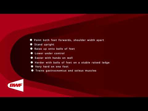 CE2M8V21 - Poids de corps - Elévations sur les mollets