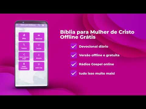 Bíblia para Mulher de Cristo Offline Grátis Video