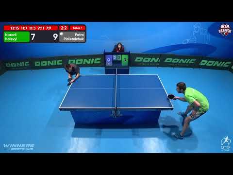 14:30 Nazarii Haievyi 3  - 2 Petro Pidleteichuk West 3 WIN CUP 19.05.2023 | TABLE TENNIS WINCUP