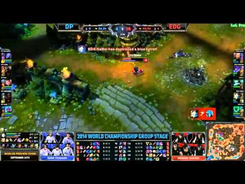 DP vs EDG Day3 Hihglights  Dark Passage vs Edward Gaming   LoL World Championship 2014
