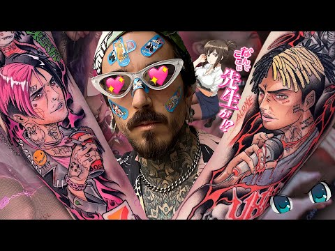 THE PASTELGORE, TRAP, ANIME, METAL TATTOO ARTIST: BRANDO CHIESA 💟