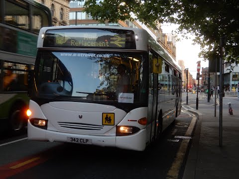 Monster! A&A Coach Travel Scania CN94UB OmniCity 342CLP (YN53GGE) on Emergency Metrolink Replacement