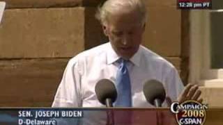 Democratic VP Candidate Sen. Joe Biden