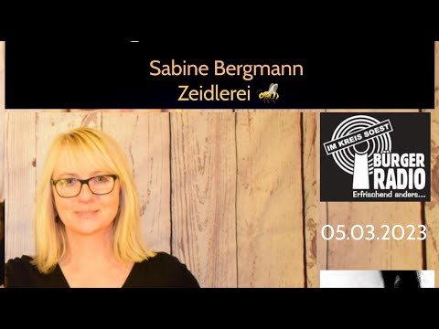 Frau Jacob stellt vor: Sabine Bergmann, Zeidlerei, So. 05.03.2023