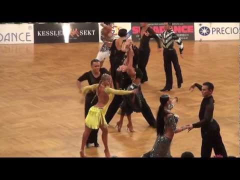 Andrea De Angelis - Frederikke Norgaard. Rumba. GOC Stuttgart 2012 Grand Slam Latin.