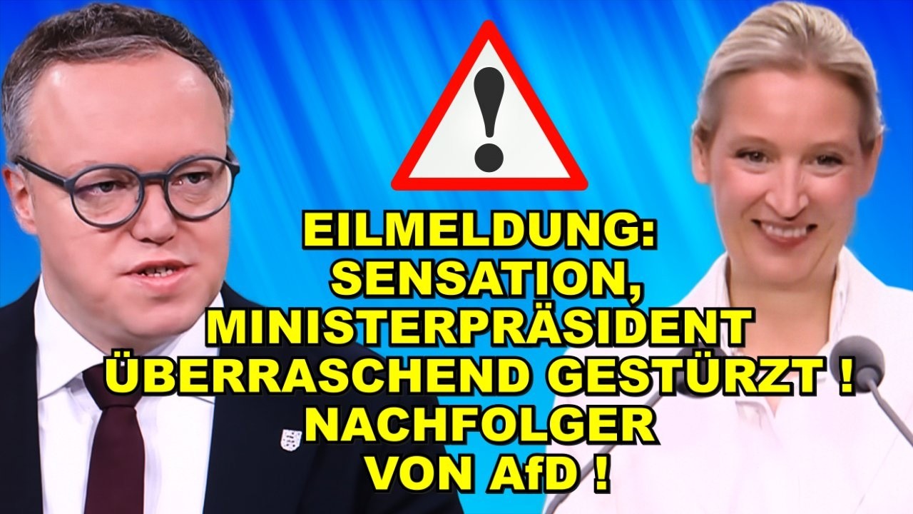 EIL: Ministerpräsident GESTÜRZT! AfD-Sieg!