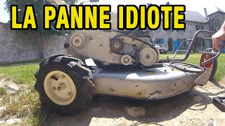 70€ pour une COURROIE?!?!? Plan B - Tondeuse OREC SH50C