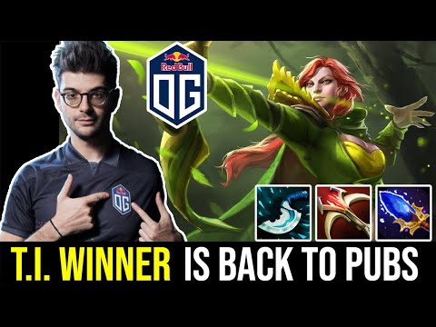 T.I. Winner Back To Dota Pubs. OG.Ceb Savage 25 Kills Windranger.