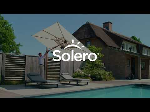 Reclame campagne Solero Parasols 2025 BE