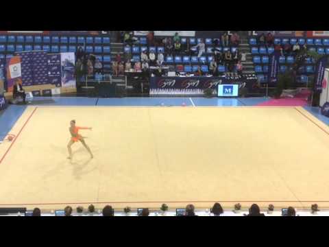 Axelle Jovenin finale massues Montpellier 2016