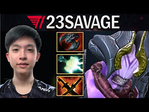 T1.23SAVAGE FACELESS VOID WITH MJOLNIR-SNY - DOTA 2 GAMEPLAY