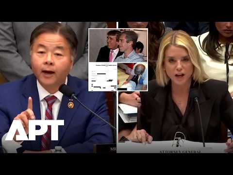 “I Believe You Just Lied Under Oath” – Rep Ted Lieu Confronts Bondi on Trump–Epstein | APT