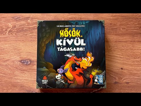 Hősök, kívül tágasabb! szabálymagyarázó - Petra Játékszabály Videói