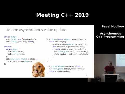 [filtered] Asynchronous C++ Programming - Pavel Novikov - Meeting C++ 2019