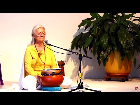 Ujjayi Meditation mit Adishakti - Satsang Yoga Vidya Live Ritual Kirtan singen 20:00 Uhr 12.07.2020