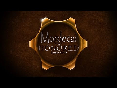 Mordecai is Honored (Esther 6:1-14)
