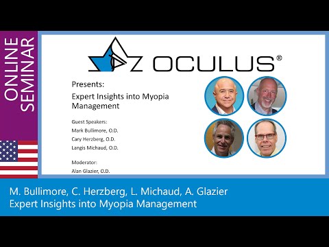 Expert Insights into Myopia Management // Online Seminar, September 22nd 2020