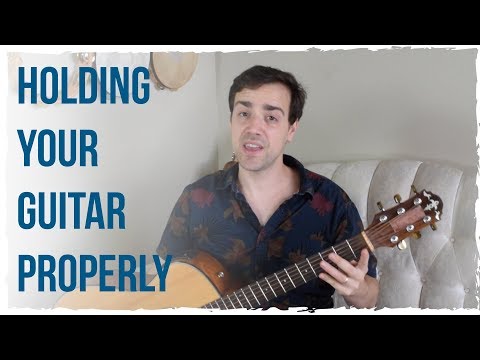 3 Tips For Improving Guitar Posture (How To Hold A Guitar Properly) - Beginner Guitar Lessons