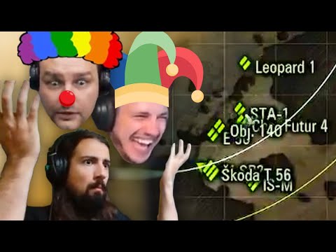 Clown Fiesta | Weird Moments of World of Tanks Streamers