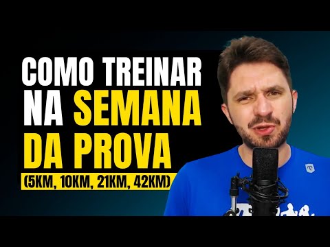 HOW TO TRAIN IN THE WEEK OF THE RACE (5km, 10km, 21km, 42km) | STEP-BY-STEP FOR EACH DISTANCE