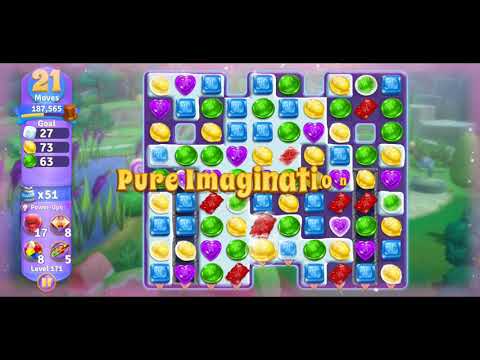 Willy Wonka's World of Candy - Level 171 Complete - No Hacks / No Boosters (Android/IOS)