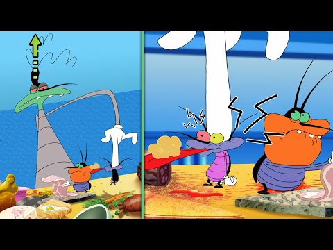 विशालकाय तिलचट्टा Oggy and the Cockroaches हिंदी Hindi Cartoons for Kids