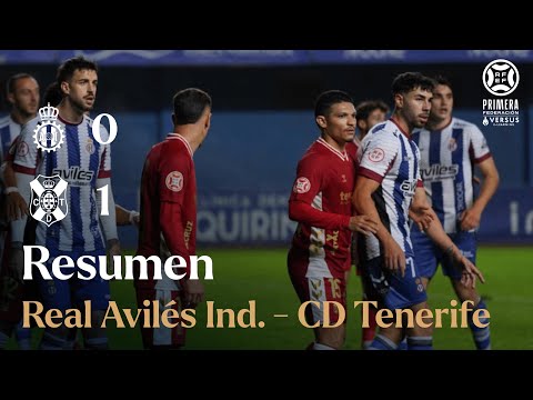 CD Tenerife | Resumen del Real Avilés Industrial - CD Tenerife (J. 16, Primera Federación 25/26)