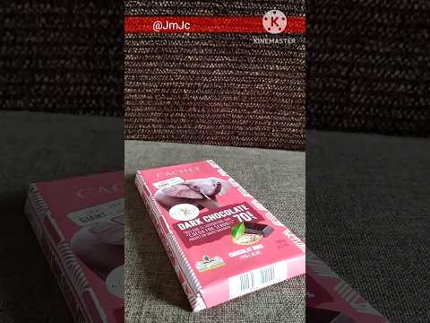 Cachet Dark Chocolate.. #shorts #asmr