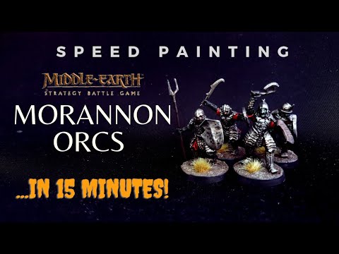 Speed Painting: Morannon Orcs (In 15 Minutes)