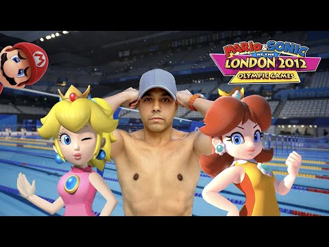 SORRY MARIO, THEY MY BABYGIRLS NOW!! [MARIO & SONIC: LONDON 2012]