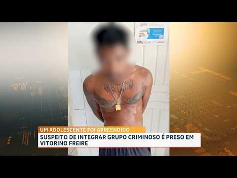 Polícia prende suspeito com mandado de prisão em aberto, em Vitorino Freire