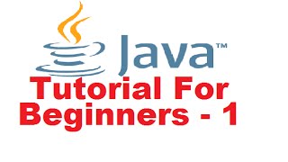 Java Tutorial For Beginners 1 - Introduction and Installing the java (JDK) Step by Step Tutorial