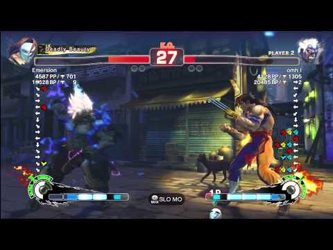 Emersion [Vega] vs omh I [Oni] SSF4 Arcade Edition