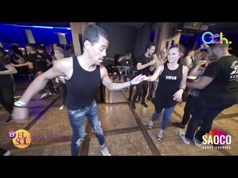Francois Christophe and Zlatka Salsa Dancing at El Sol Warsaw Salsa Festival 2019, Sunday 10.11.2019