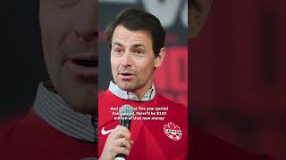 Canadian Olympic Committee CEO reacts to government investment into sport | #CBCSports