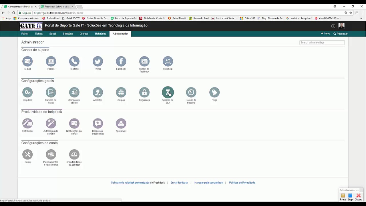 10 Passos para Utilizar o FreshDesk Free