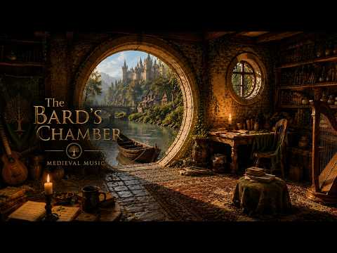 The Bard’s Chamber at Riverwood | A Quiet Sanctuary | Medieval Music