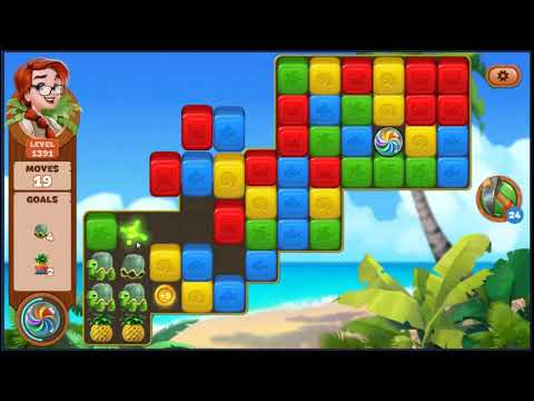 Lost Island Blast Adventure Level 1391 - NO BOOSTERS 🏝️ | SKILLGAMING ✔️