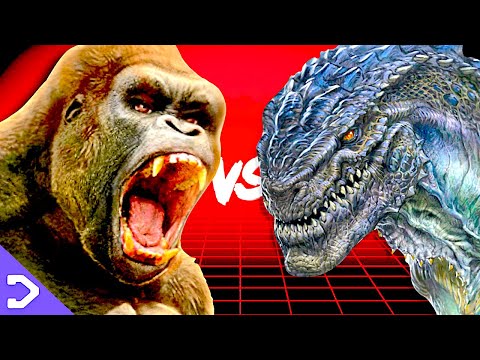 KONG VS ZILLA (3D ANIMATED DEATH BATTLE)