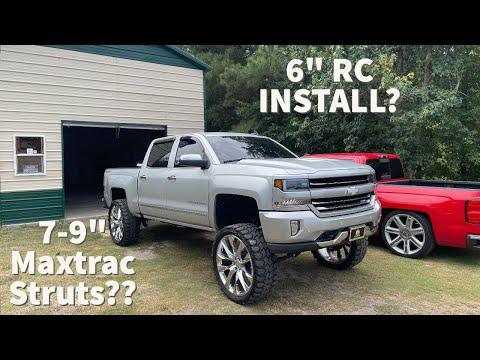 99-06 2WD SILVERADO 6" RC INSTALL!! | 7-9" MAXTRAC STRUT INSTALL!!!