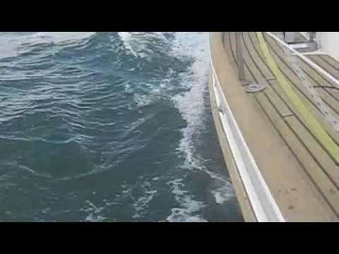 Beneteau sailing from Lisbon to Tróia