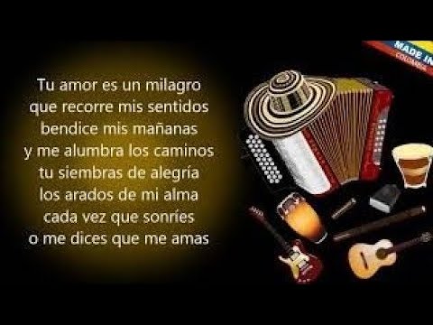 La miradita - Los diablitos del vallenato (Letra) 1080p Full Hd