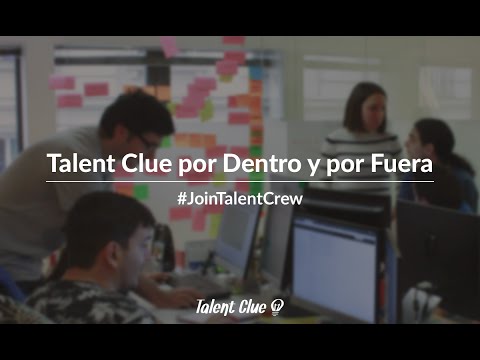 Talent Clue video/presentation/materials
