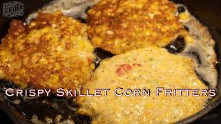 Crispy, Buttery, Skillet Corn Fritters